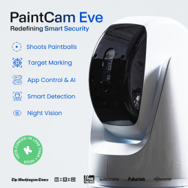 PaintCam Paintball & AI Detection Security Camera