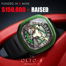 INFINITY Ⅱ: Speedometer-inspired Mechanical Watch