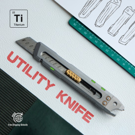 The Shark - Titanium Multifunction Utility Knife
