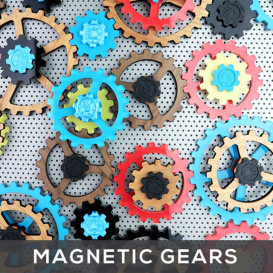 Sprocks: Magnetic Gears for the kid in all of us.
