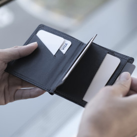 FLIKK: The Card-Friendly RFID Wallet.