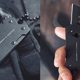 B-2 Dog Tag Concealed Nano Blade Pocket Knife