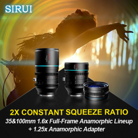SIRUI : The Most Affordable 2x Anamorphic Solution