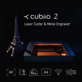 Cubiio 2: Autofocus Laser Cutter & Metal Engraver