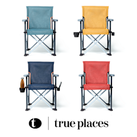 True Places Folding Chair: modern outdoor comfort