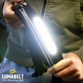 Lumabelt: Bright LED Light Belt With Zip Up Pocket