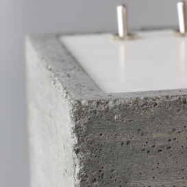 AnZa: Redefining Espresso in Concrete and Corian