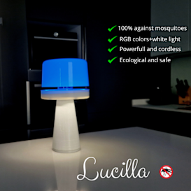 LUCILLA - The revolutionary, anti-mosquitoes lamp
