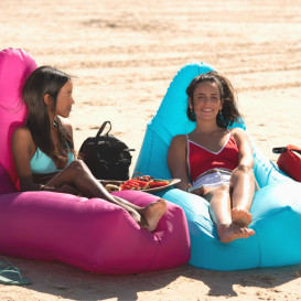 AirThrone. The Air-Lounger That Inflates By Phone