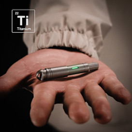 DartInk: Quick-Release Titanium Mini Pen & Knife