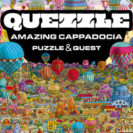Quezzle Amazing Cappadocia Puzzle Board game