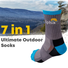 Alpha Socks - Ultimate Merino Wool Copper Socks
