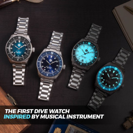 LEGATODIVER: A Guitar Inspired Dive Watch