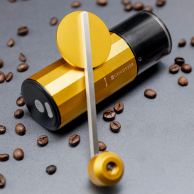 Goudveer F1: Barista-Quality Coffee On-The-Go