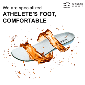 WONDER FEET INSOLE-athlete's foot & foot odor care