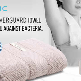 SilverGuard Gym Towel: Kill sweat, odor & germs!