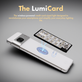 LumiCard Lighting Revolution from Your Wallet