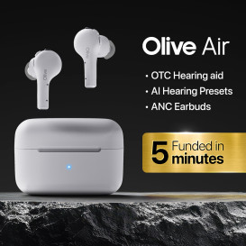 Olive Air - AI Hearing Aid & ANC Bluetooth Earbuds