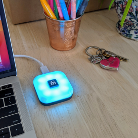 mütesync: a physical mute button for video calls