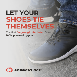 Powerlace: The First Bodyweight-Activated Shoe
