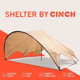 Shelter by Cinch: The Camping Tarp Reimagined