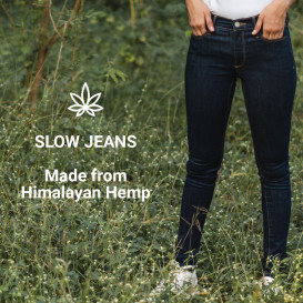SLOW : High Performance Himalayan Hemp Jeans.
