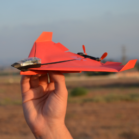 POWERUP 4.0 Smartphone Controlled Paper Airplane