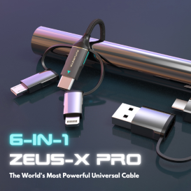 Zeus-X Pro - The 6-in-1 Ultimate Universal Cable