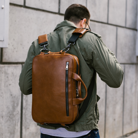 Meridian: Convertible Backpack to Messenger Bag