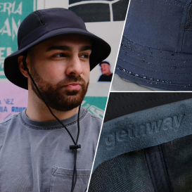 Packable Travel Hat: Bali Ultrasuede Bucket