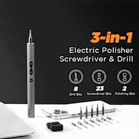 Xcraft - Electric Polisher, Screwdriver & Drill