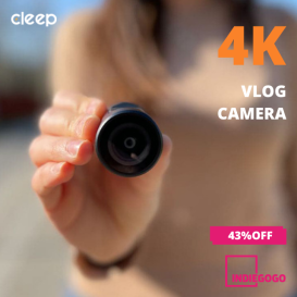 Cleep Pro - The Smallest 4K Wearable Camera