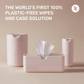ZERO PLASTIC WIPES: The 1st Designed To Disappear