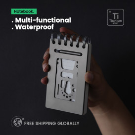 TiX Note: The Waterproof Ti All-in-One Notebook