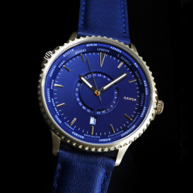 Travel Watch - 24 Time Zones On A World Timer