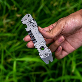 Titanium EDC 6-IN-1 Multi-Tool Pry Bar Wrench