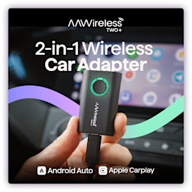 AAWireless: Wireless Carplay & Android Auto