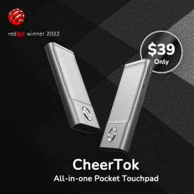 CheerTok: All-in-one Pocket Touchpad with Shortcut