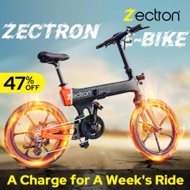 Zectron Folding eBike: A Charge for A Week's Ride
