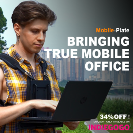 Mobile-Plate: A table that moves with you