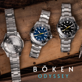 BŌKEN Odyssey watch-The 1000-meter deep adventure!