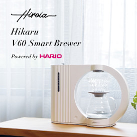 Hiroia Hikaru V60 Smart Brewer, Powered by Hario