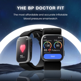 YHE BP Doctor Fit: Gen 3 Blood Pressure Smartwatch