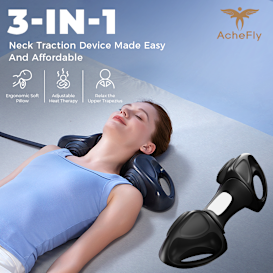 AcheFly:3-in-1 Neck Traction Device