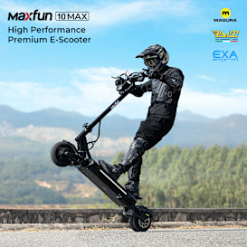 Maxfun 10 MAX: High Performance Premium E-Scooter