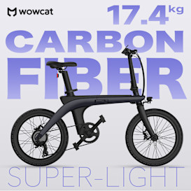WOWCAT C1: The Most Compact Electric Bike