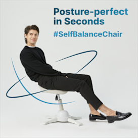 Posture-Perfect in Seconds: Self-Balance Chair