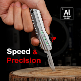 The SwiftMamba: Compact Quick Deploy Utility Knife