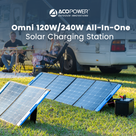 OMNI 120W & 240W All-in-one Solar Charging Station