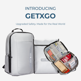 GETXGO: Fire & Waterproof - Emergency Go Bags